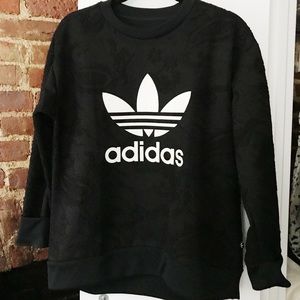 Black sweater adidas